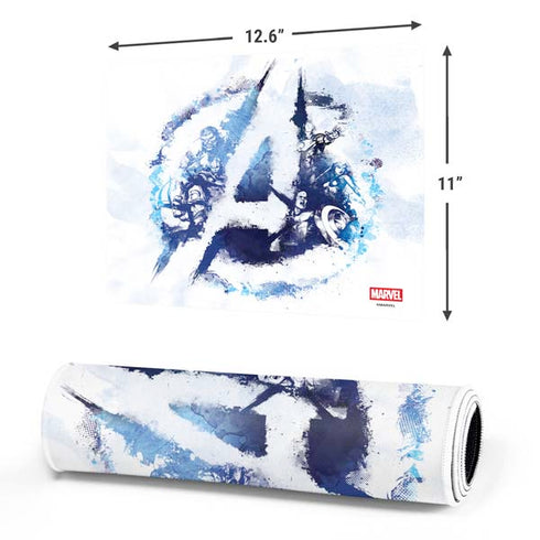 Marvel Avengers Blue Logo Gaming Mouse Pad
